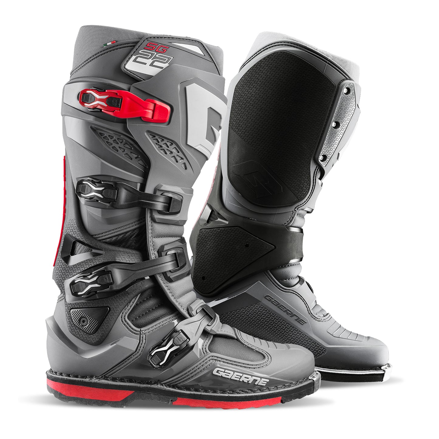 GAERNE SG22 ANTHRACITE/BLACK/RED